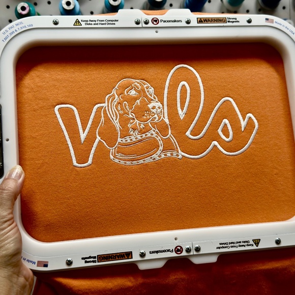 Smokey VOLS Embroidered t-shirt, Comfort Colors unisex UT VOLS - Picture 3 of 5